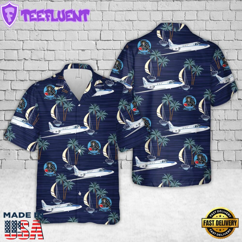US Navy VRC-50 Foo Dogs C-39 Hawaiian Shirt