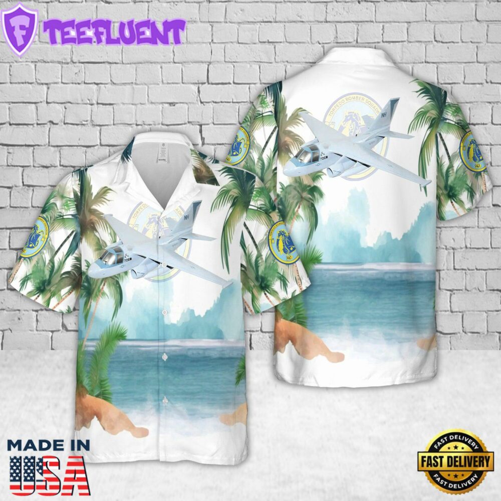 US Navy VS-29 Dragonfires S-3B (USS Lincoln 1995) Viking Hawaiian Shirt