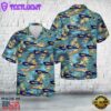 US Navy VX-2 Grumman F8F-1D Bearcat Hawaiian Shirt
