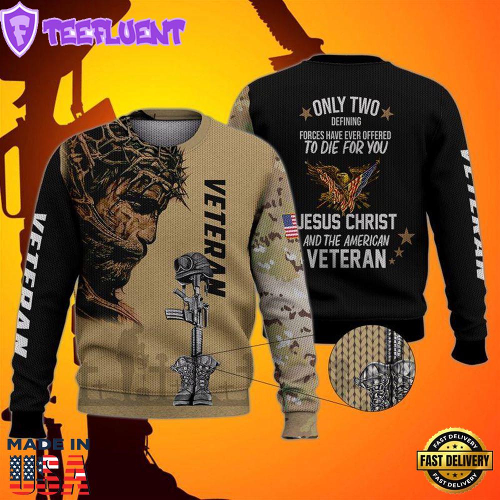 U.S Veteran Ugly Christmas Sweater For Men &Amp Women Adult Us5968