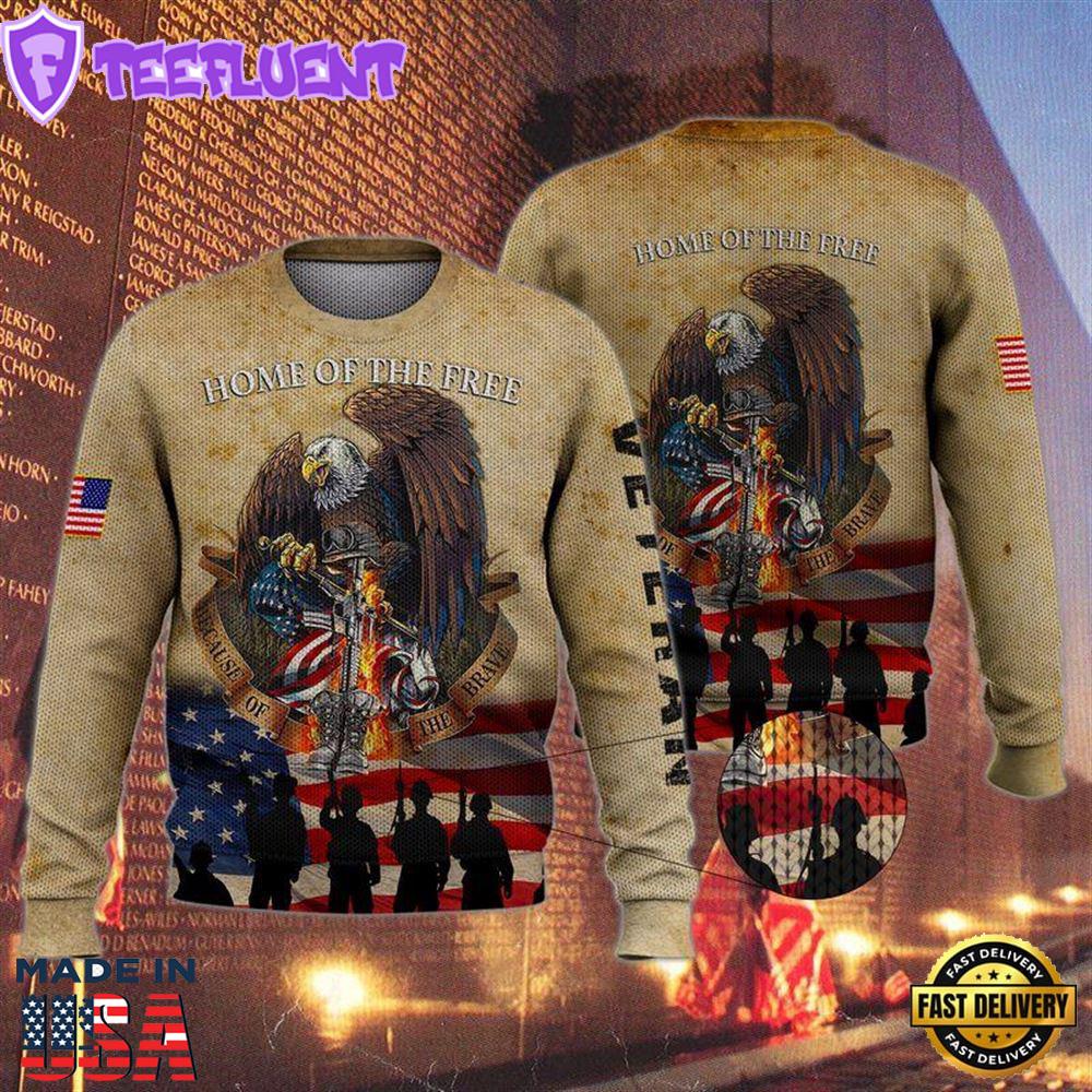 U.S Veteran Ugly Christmas Sweater For Men &Amp Women Adult Us5978