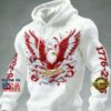 USA 250 Years Anniversary 1776-2026 Eagle Hoodie