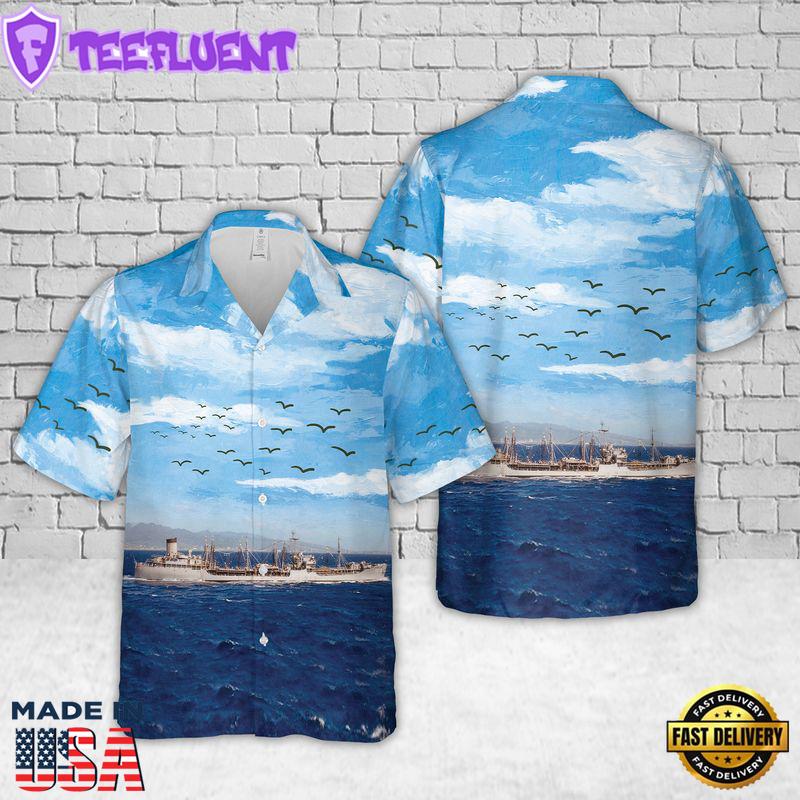 USS Mispillion (AO-105) U.S Navy Ship Reunions Hawaiian Shirt
