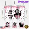 Valentine Ghostface Scream Movies Stainless Steel Tumbler 40Oz With Handle