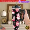 Valentine Gnomes Love 40oz Tumbler Cute Pink Gnomes xoxo Tumbler 40oz - 40oz Tumbler with Handle