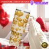 Valentine Golden Heart Tumbler 40oz Love-themed Insulated Tumbler - 40oz Tumbler with Handle