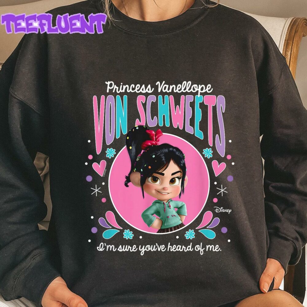 Vanellope Disney Princess Shirt Wreck It Ralph Vacation Tee Disneyland T-Shirt