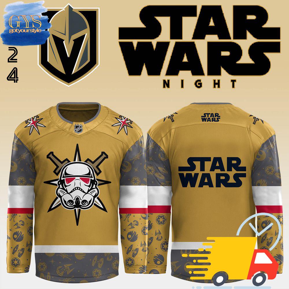 Vegas Golden Knights x Star Wars Night 2024 Special Jersey