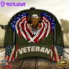 Veteran Eagle American Flag Classic Cap