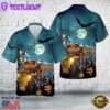Veteran Halloween, School Bus Halloween Hawaiian Shirt