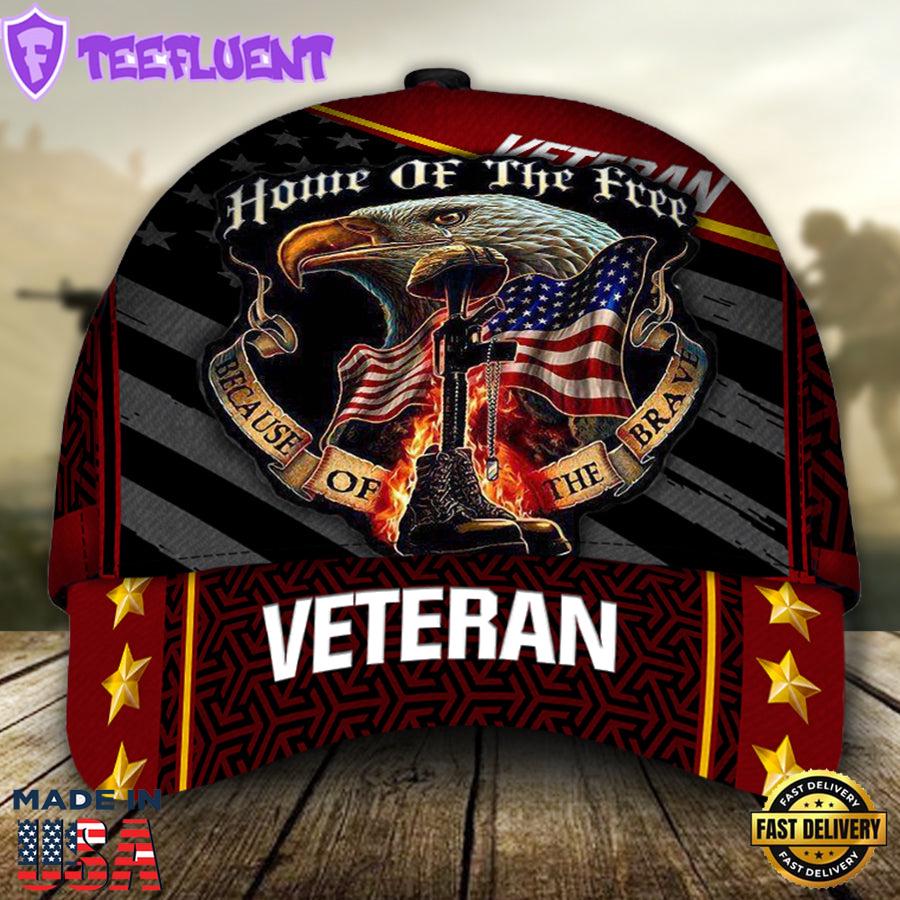 Veteran Home Of The Free Classic Cap