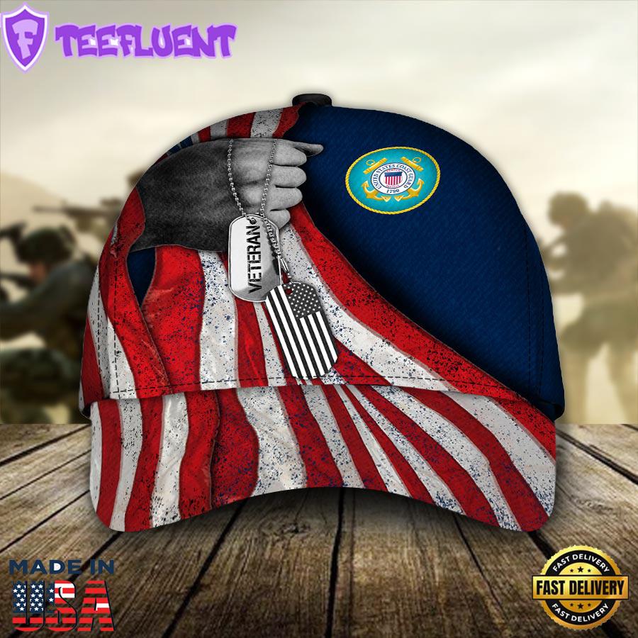 Veteran United States Coast Guard Classic Cap