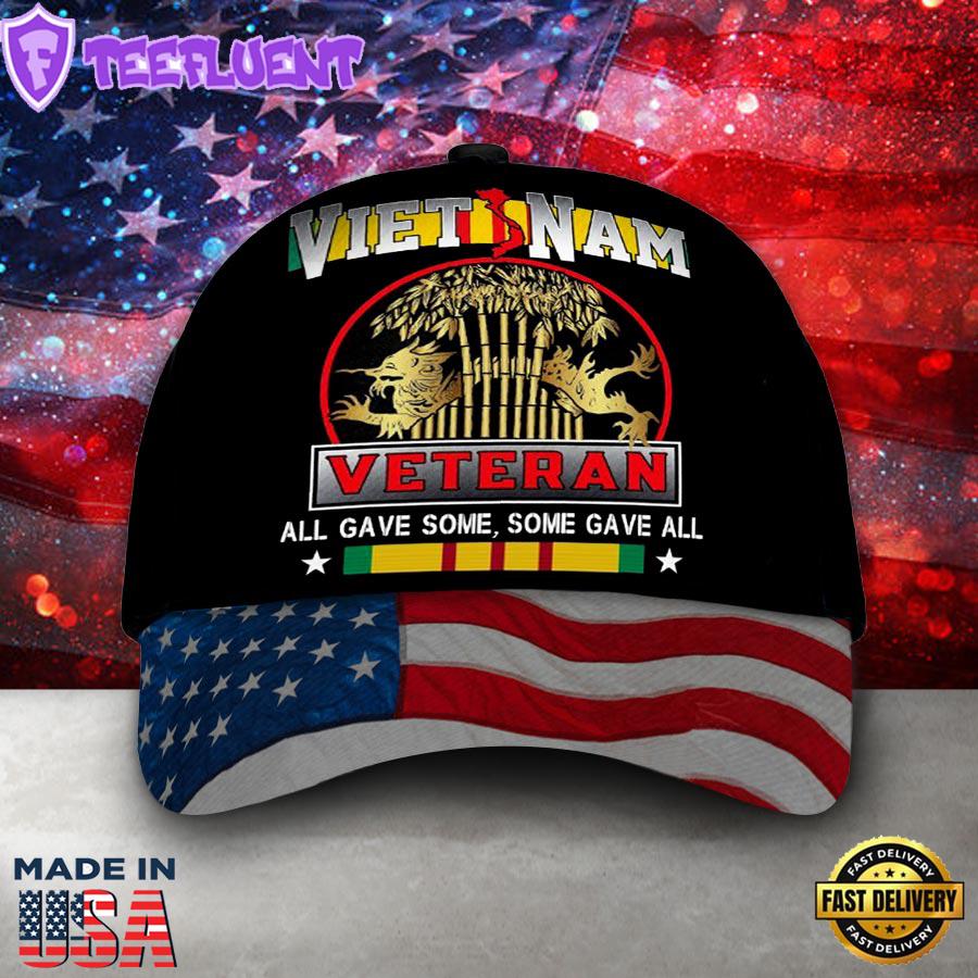 Vietnam Veteran All Gave Some Some Gave All Cap