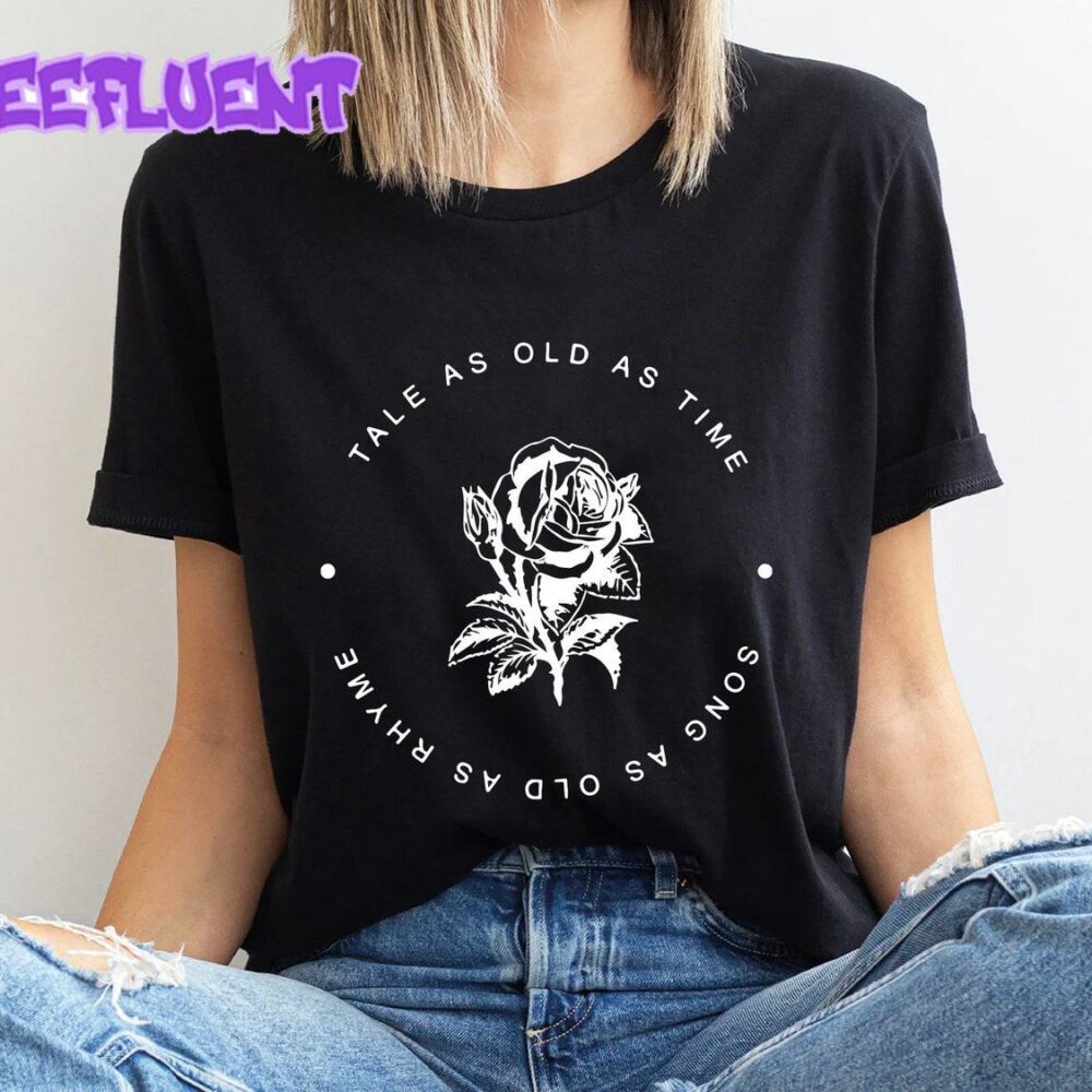 Vintage Beauty and the Beast Shirt Retro Disney Princess Belle Tee Comfort Colors® T-Shirt