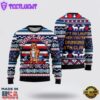 Vintage Bulldog Deadlift Ugly Christmas Sweater For Men And Women