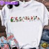 Vintage Disney Snoopy Christmas Shirts, Peanuts Snoopy And Woodstock Tees