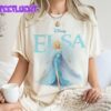 Vintage Elsa Frozen T-Shirt for Kids Disney Princess Gift Elsa Character Tee Frozen Themed Shirt