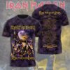 Vintage Iron Maiden Band 3D Shirt