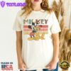 Vintage Mickey And Pluto Shirt Disneyland Family Vacation Tee