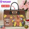 Vizsla Dog All You Need Is Love And A Leather Handbag