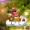 Vizsla Merry Christmas Ornament, Gift For Christmas