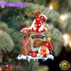 Vizsla With Mushroom House Christmas Ornament, Gift For Christmas