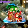Vizsla With Rudolph's House Christmas Ornament, Gift For Christmas