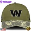 Washington Commanders 2024 Salute to Service Club Green Camo Cap Gift For Veteran