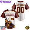 Washington Commanders NFL 3D Personalized Baseball Shirt For Fans