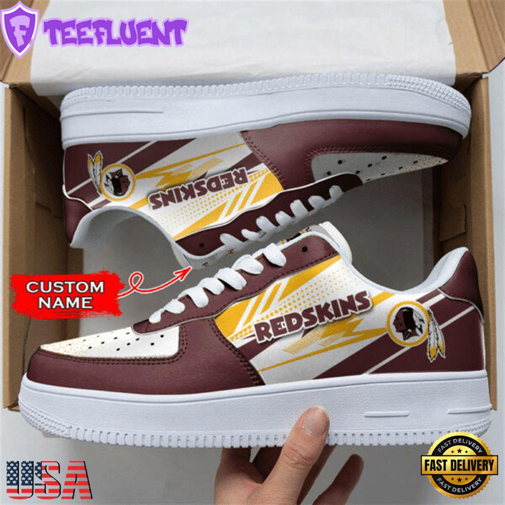 Washington Commanders NFL Personalized Air Force 1 Shoes