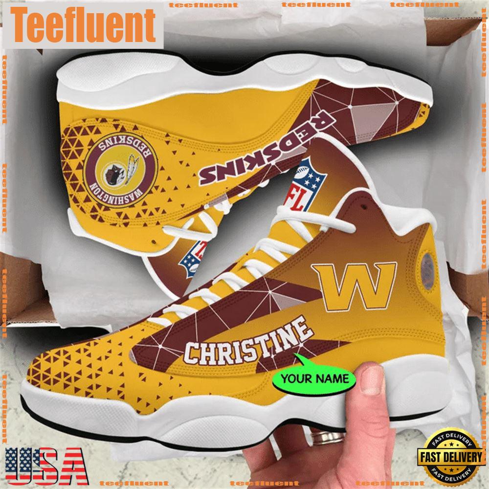Washington Commanders NFL Personalized Jordan 13 Shoes
