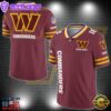 Washington Commanders Personalized V-neck Football Jersey Sport Gifts For Fan AZCVFJ003