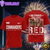 Washington Comm&ers Scooby-Doo Red Friday Military 3D T-Shirt