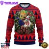 Washington Nationals Groot Hug Christmas Ugly Sweater Sport For Fan