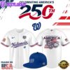 Washington Nationals USA 250th Anniversary American Heritage Baseball Jersey