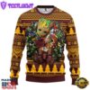 Washington Redskins Groot Hug Christmas Ugly Sweater Sport For Fan