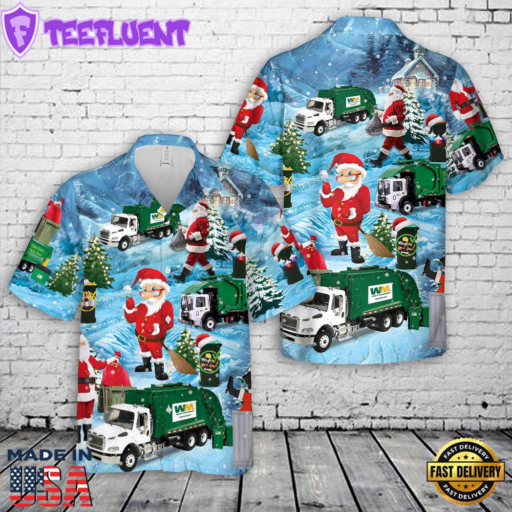 Waste Management Christmas Hawaiian Shirt