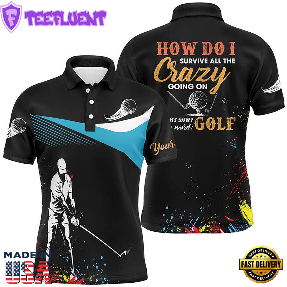 Water Color Mens Personalized Colorful