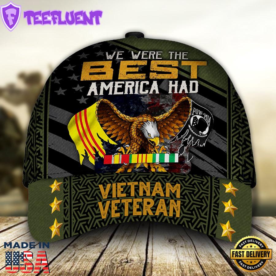 We Are The best American Had Veteran Cap