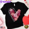 We Love Because He First Loved Us Valentine's Day Unisex T-Shirt