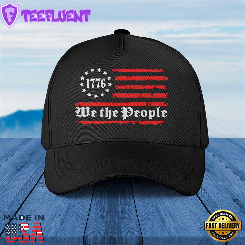 We The People 1776 Flag Baseball Cap