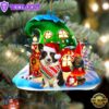 Welsh Corgi With Rudolph's House Christmas Ornament, Gift For Christmas