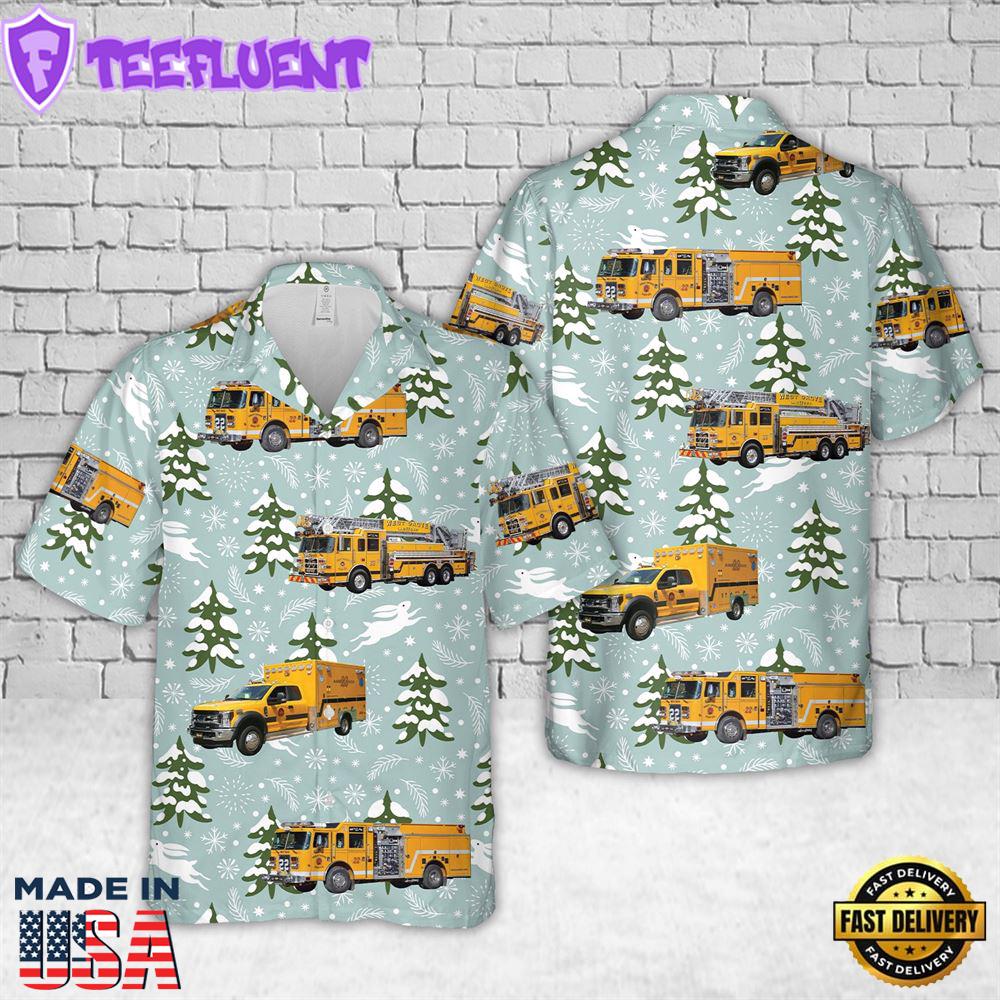 West Grove, Pennsylvania, West Grove Fire Company Station 22 Christmas Hawaiian Shirt