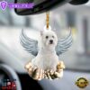 West Highland White Terrier Angel Dog Memorial Ornament, Gift For Christmas