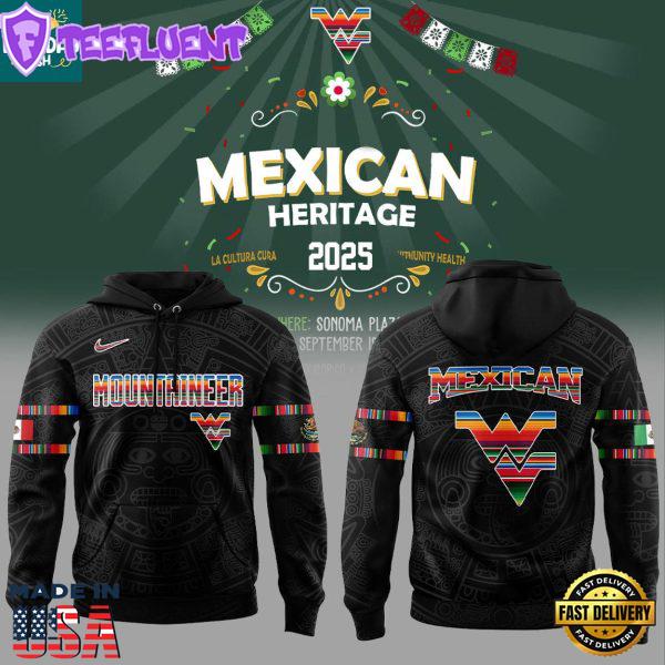 West Virgina Mountaineers Celebrating Mexican Heritage Month 2025 Honor Hoodie
