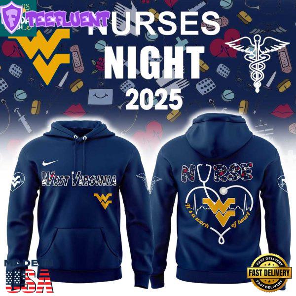 West Virginia Mountaineers Nurses Honor Night 2025 Hoodie