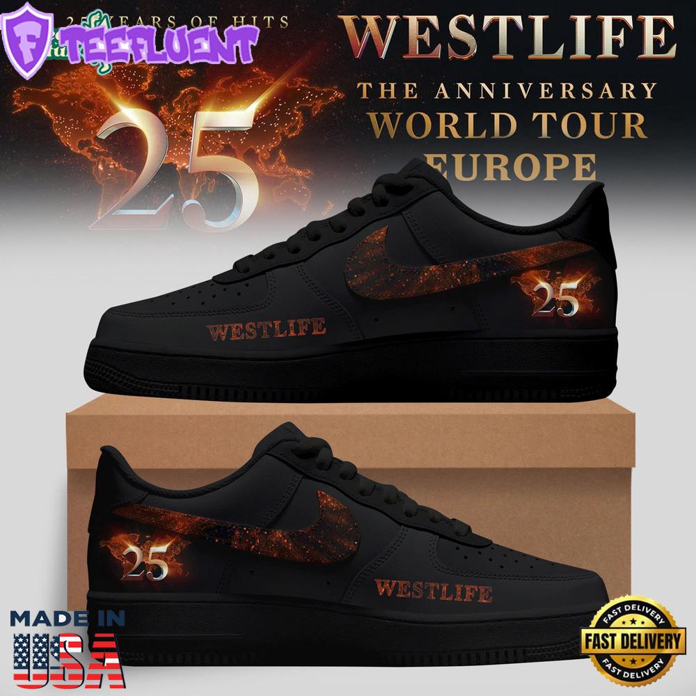 Westlife 25th Anniversary World Tour AF 1 Sneaker