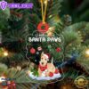 Wheaten Scottish Terrier Christmas Ornament, Gift For Christmas