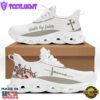 White Jesus Walk By Faith Running Sneakers Max Soul Shoes For Men And Women