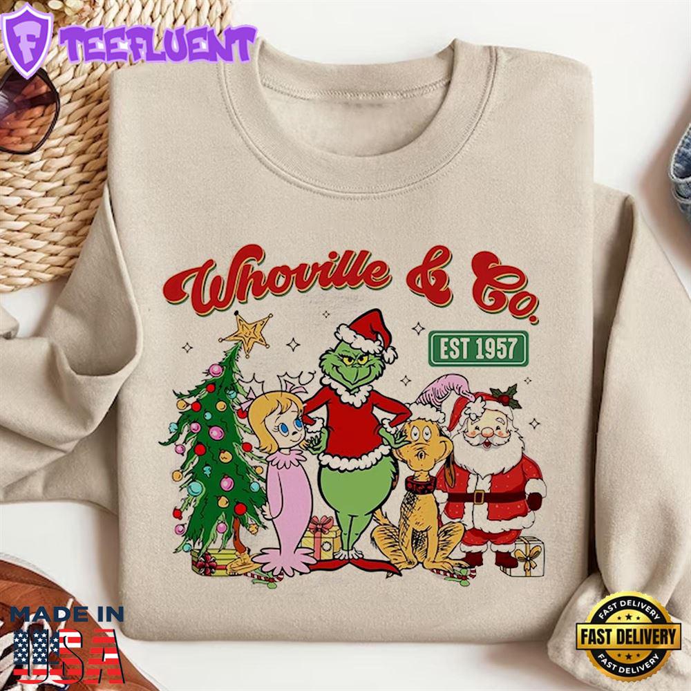 Whoville & Co Grinchmas Shirt